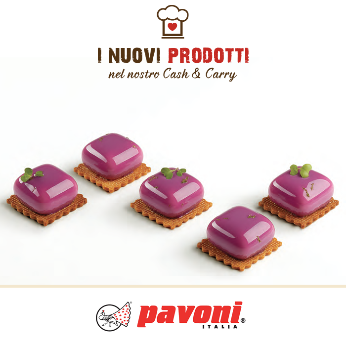 stampi in silicone Pavoflex di Pavoni Italia per monoporzioni e mignon